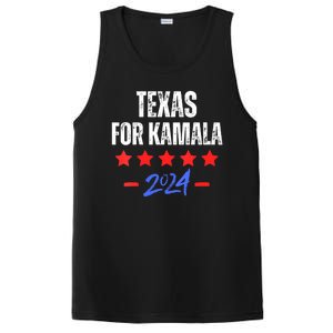 Texas For Kamala 2024 Dnc Kamala Harris Supporter PosiCharge Competitor Tank