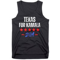 Texas For Kamala 2024 Dnc Kamala Harris Supporter Tank Top