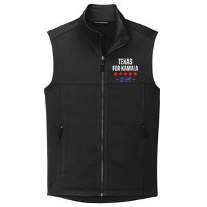 Texas For Kamala 2024 Dnc Kamala Harris Supporter Collective Smooth Fleece Vest