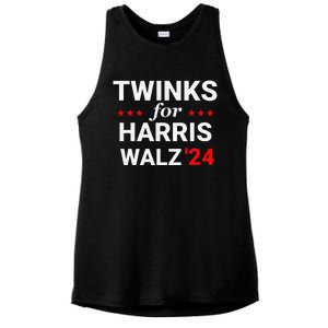 Twinks For Kamala Harris Tim Waltz 2024 Ladies PosiCharge Tri-Blend Wicking Tank