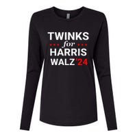 Twinks For Kamala Harris Tim Waltz 2024 Womens Cotton Relaxed Long Sleeve T-Shirt