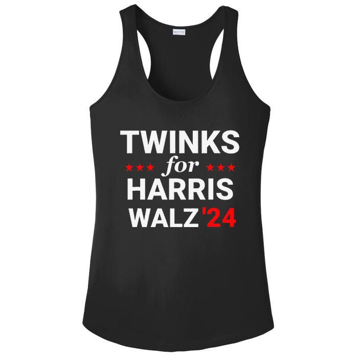 Twinks For Kamala Harris Tim Waltz 2024 Ladies PosiCharge Competitor Racerback Tank