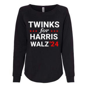 Twinks For Kamala Harris Tim Waltz 2024 Womens California Wash Sweatshirt