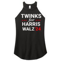 Twinks For Kamala Harris Tim Waltz 2024 Women's Perfect Tri Rocker Tank