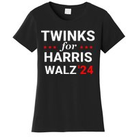 Twinks For Kamala Harris Tim Waltz 2024 Women's T-Shirt