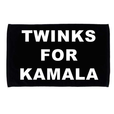 Twinks For Kamala 2024 Lgbtq+ Pride Support Kamala Harris Microfiber Hand Towel