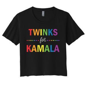 Twinks For Kamala Women's Crop Top Tee