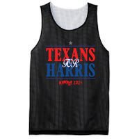 Texans For Kamala Harris 2024 Texans For Harris Kamala 2024 Mesh Reversible Basketball Jersey Tank