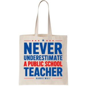 Teachers For Kamala Harris Tim Walz 2024 Madam President Tote Bag