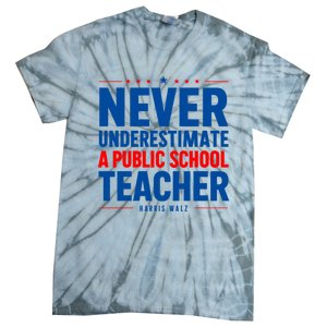 Teachers For Kamala Harris Tim Walz 2024 Madam President Tie-Dye T-Shirt