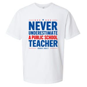 Teachers For Kamala Harris Tim Walz 2024 Madam President Sueded Cloud Jersey T-Shirt