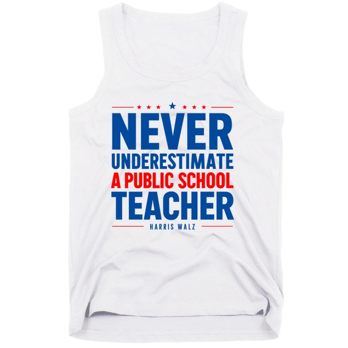 Teachers For Kamala Harris Tim Walz 2024 Madam President Tank Top