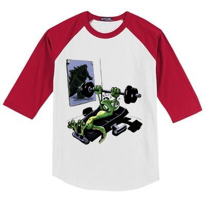 Training For Kaiju Kids Colorblock Raglan Jersey