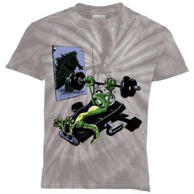 Training For Kaiju Kids Tie-Dye T-Shirt