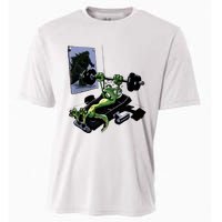 Training For Kaiju Cooling Performance Crew T-Shirt