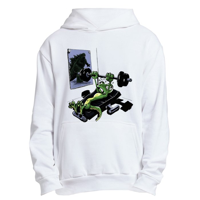 Training For Kaiju Urban Pullover Hoodie