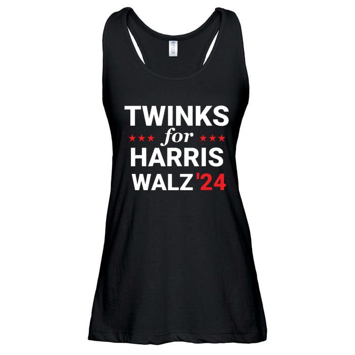 Twinks For Kamala Harris Tim Waltz 2024 Ladies Essential Flowy Tank