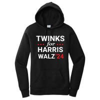 Twinks For Kamala Harris Tim Waltz 2024 Women's Pullover Hoodie