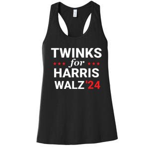 Twinks For Kamala Harris Tim Waltz 2024 Women's Racerback Tank