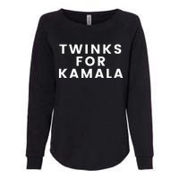 Twinks For Kamala Womens California Wash Sweatshirt