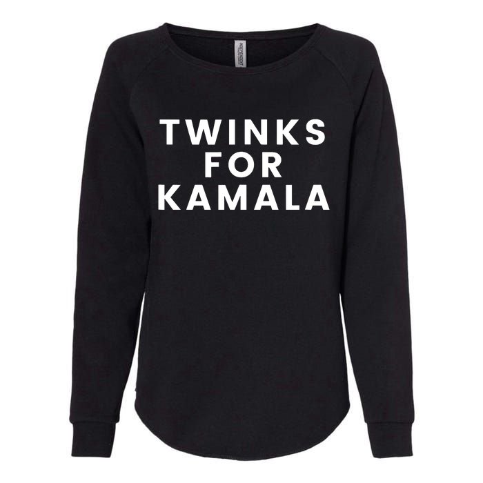 Twinks For Kamala Womens California Wash Sweatshirt