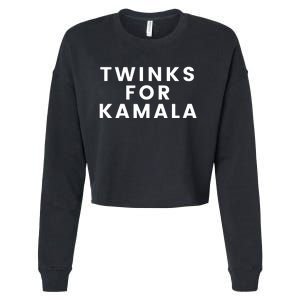 Twinks For Kamala Cropped Pullover Crew