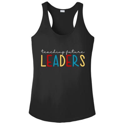 Teaching Future Leaders Gift For Teacher Ladies PosiCharge Competitor Racerback Tank