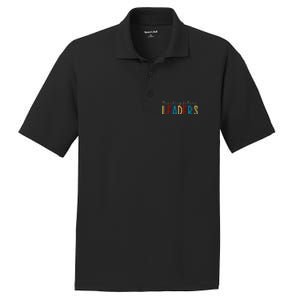 Teaching Future Leaders Gift For Teacher PosiCharge RacerMesh Polo