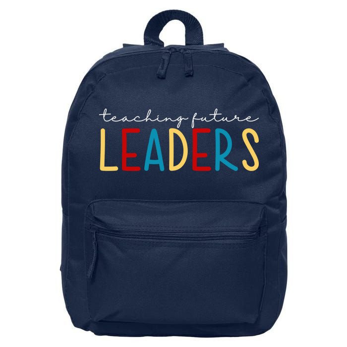 Teaching Future Leaders Gift For Teacher 16 in Basic Backpack