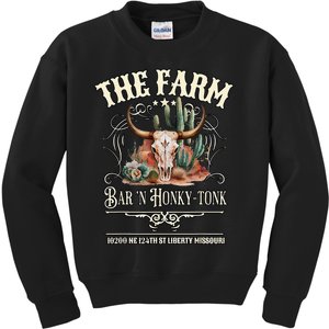 The Farm Liberty Missouri USA Bar Honky Tonk Music Kids Sweatshirt