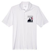 Trump Fight Legends Never Die Men's Origin Performance Pique Polo