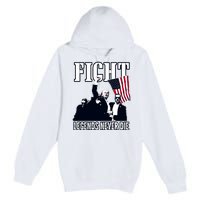 Trump Fight Legends Never Die Premium Pullover Hoodie