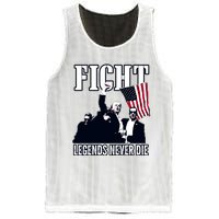 Trump Fight Legends Never Die Mesh Reversible Basketball Jersey Tank