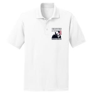 Trump Fight Legends Never Die PosiCharge RacerMesh Polo