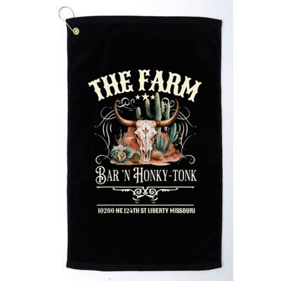 The Farm Liberty Missouri USA Bar Honkytonk Music Platinum Collection Golf Towel