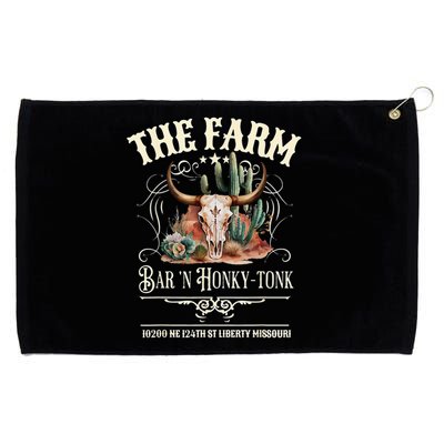 The Farm Liberty Missouri USA Bar Honkytonk Music Grommeted Golf Towel