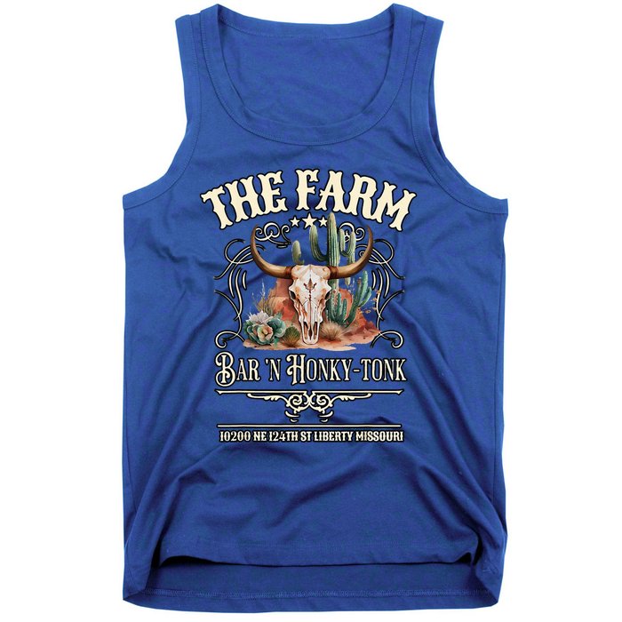 The Farm Liberty Missouri USA Bar Honkytonk Music Tank Top