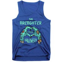 This Firefighter Loves Halloween Fire Zombie Fire Marshal Gift Tank Top