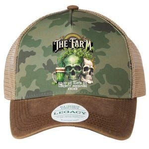 The Farm Liberty Missouri Bar Honkytonk Music St Pat Skull Legacy Tie Dye Trucker Hat