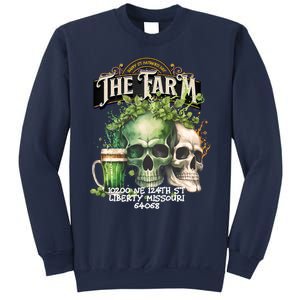 The Farm Liberty Missouri Bar Honkytonk Music St Pat Skull Sweatshirt