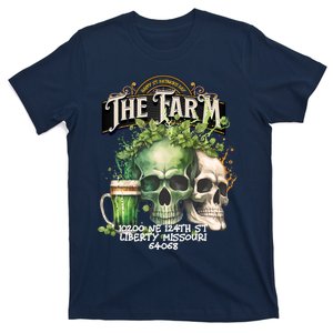 The Farm Liberty Missouri Bar Honkytonk Music St Pat Skull T-Shirt