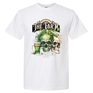 The Farm Liberty Missouri Bar Honkytonk Music St Pat Skull Garment-Dyed Heavyweight T-Shirt