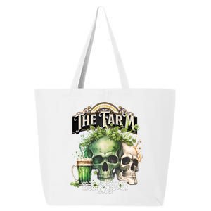 The Farm Liberty Missouri Bar Honkytonk Music St Pat Skull 25L Jumbo Tote