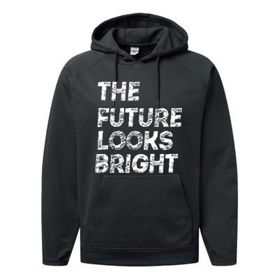 The Future Looks Bright Performance Fleece Hoodie