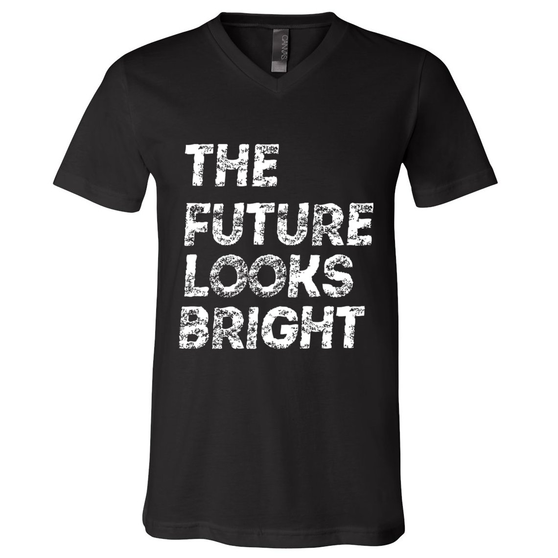 The Future Looks Bright V-Neck T-Shirt