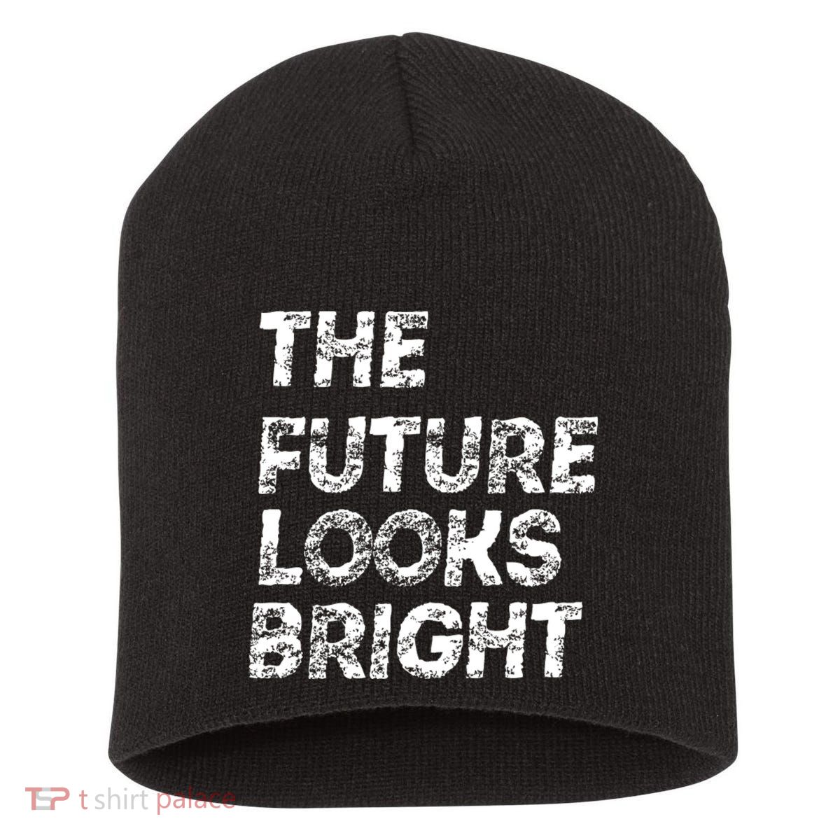 The Future Looks Bright Short Acrylic Beanie