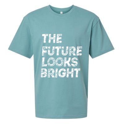 The Future Looks Bright Sueded Cloud Jersey T-Shirt