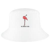 Tired Flamingo Lazy Flamingo The Struggle Is Real Cool Comfort Performance Bucket Hat