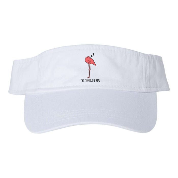 Tired Flamingo Lazy Flamingo The Struggle Is Real Visor