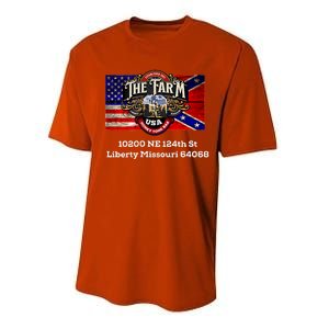 The Farm Liberty Missouri Usa Bar Honkytonk Performance Sprint T-Shirt